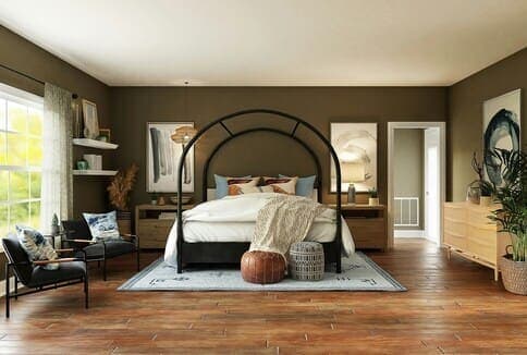 Cleanly reset bedroom at move-out