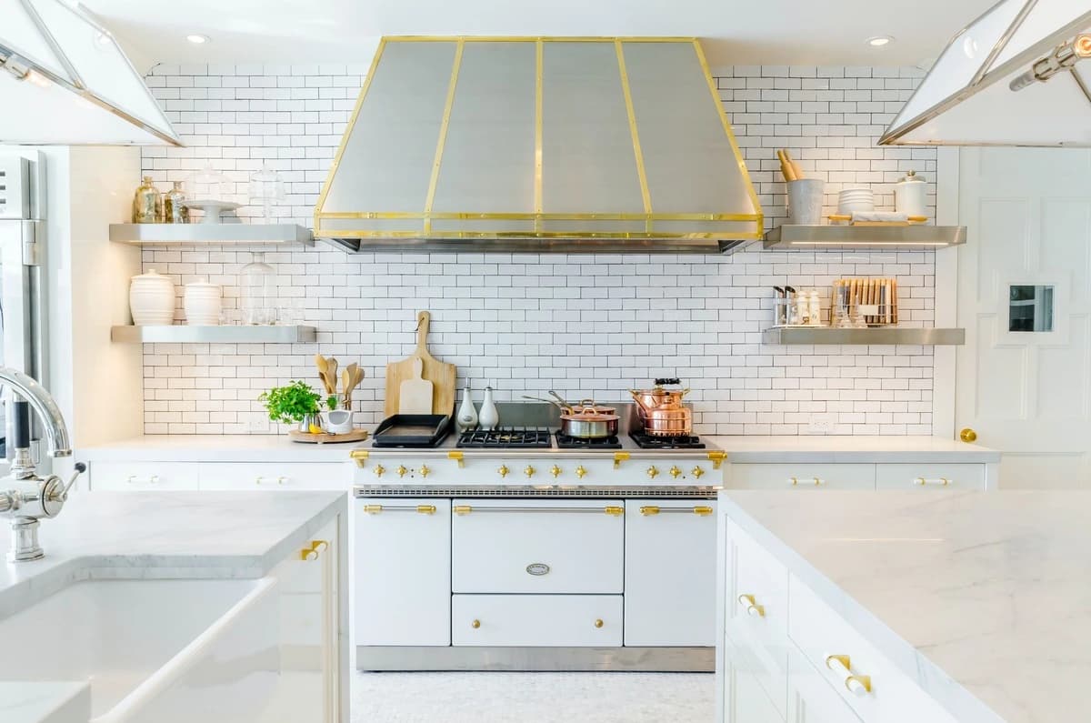 Bright, spotless kitchen in a Topeka home